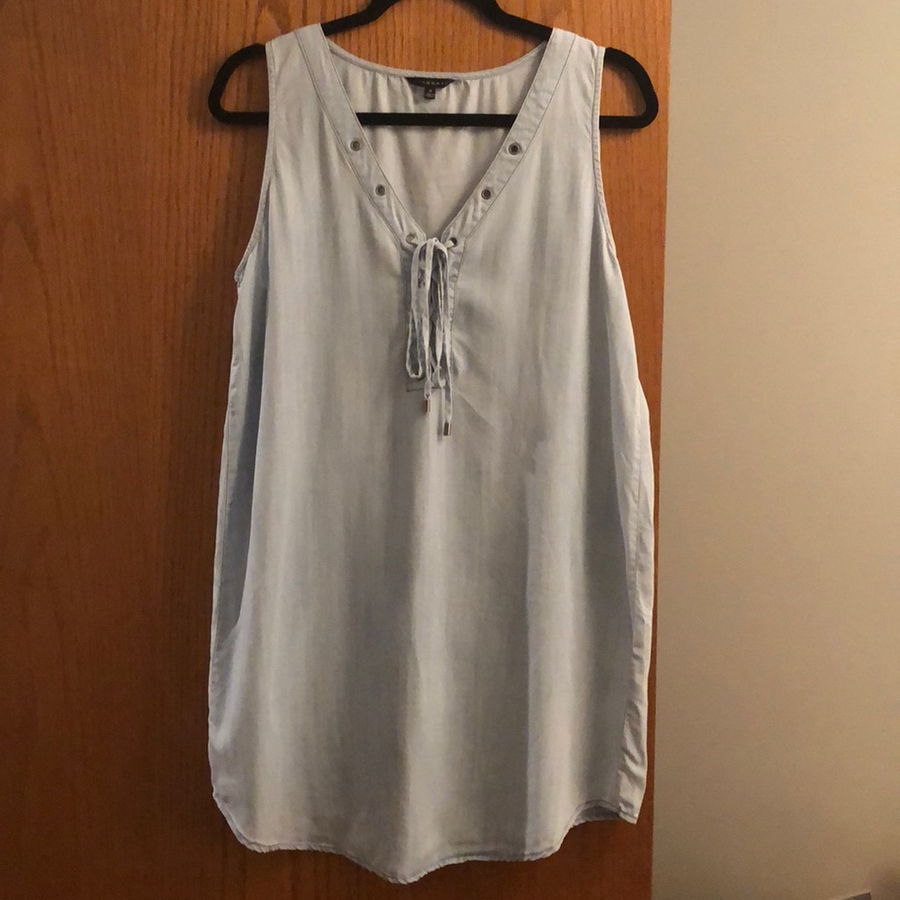Light denim dress